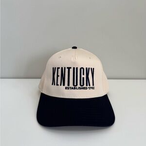 OTTO Kentucky Navy Blue & Cream Embroidered Trucker Hat